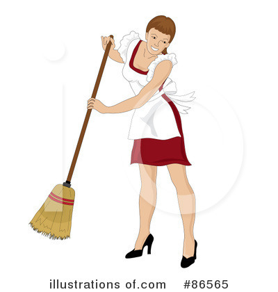 Maid Clipart #86565 by Pams Clipart