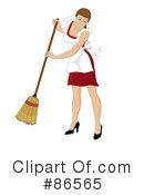 Maid Clipart #86565 by Pams Clipart