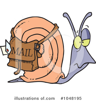Snail Mail Clipart #1048195 by toonaday