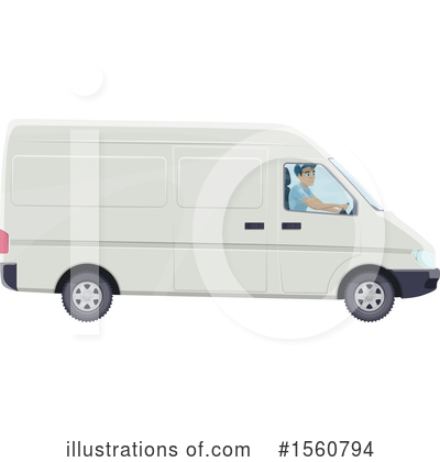 Mail Man Clipart #1560794 by Vector Tradition SM