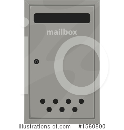 Mailbox Clipart #1560800 by Vector Tradition SM