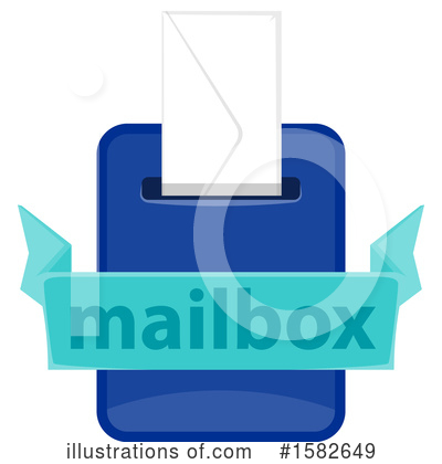 Royalty-Free (RF) Mail Clipart Illustration by Vector Tradition SM - Stock Sample #1582649