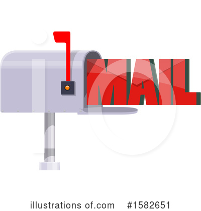 Mail Clipart #1582651 by Vector Tradition SM
