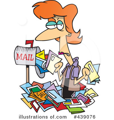 Mail Clipart #439076 by toonaday