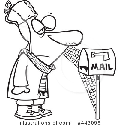 Snail Mail Clipart #443056 by toonaday