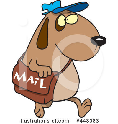 Mail Man Clipart #443083 by toonaday