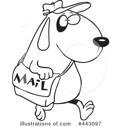 Postal Worker Clipart #443097 by toonaday
