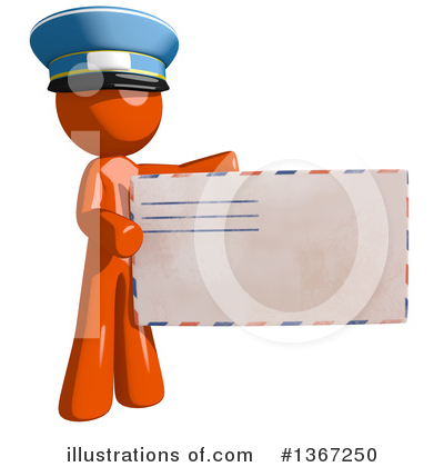 Envelope Clipart #1367250 by Leo Blanchette
