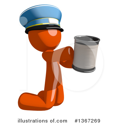 Royalty-Free (RF) Mail Man Clipart Illustration by Leo Blanchette - Stock Sample #1367269