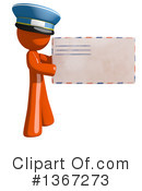 Mail Man Clipart #1367273 by Leo Blanchette