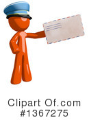 Mail Man Clipart #1367275 by Leo Blanchette