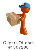 Mail Man Clipart #1367288 by Leo Blanchette