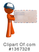 Mail Man Clipart #1367328 by Leo Blanchette