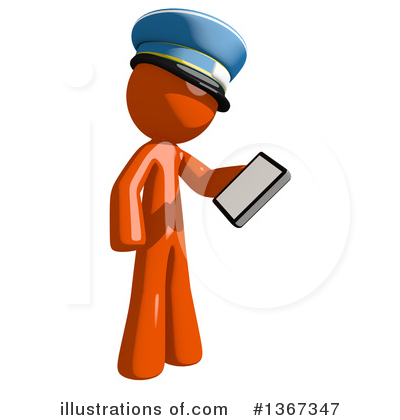 Mail Man Clipart #1367347 by Leo Blanchette