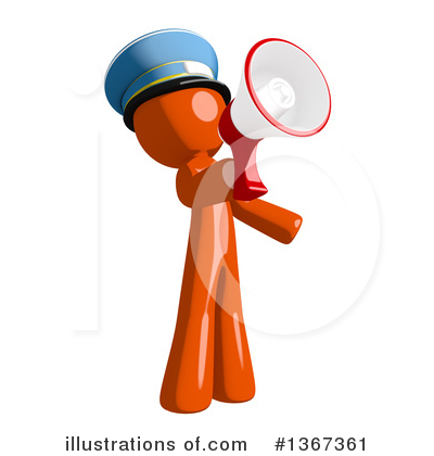 Royalty-Free (RF) Mail Man Clipart Illustration by Leo Blanchette - Stock Sample #1367361