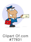 Mail Man Clipart #77831 by Hit Toon