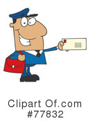 Mail Man Clipart #77832 by Hit Toon