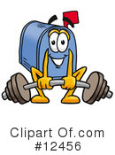 Mailbox Character Clipart #12456 by Mascot Junction