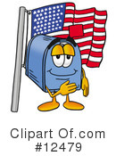Mailbox Character Clipart #12479 by Mascot Junction