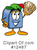 Mailbox Character Clipart #12487 by Mascot Junction