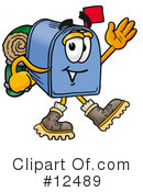 Mailbox Character Clipart #12489 by Mascot Junction