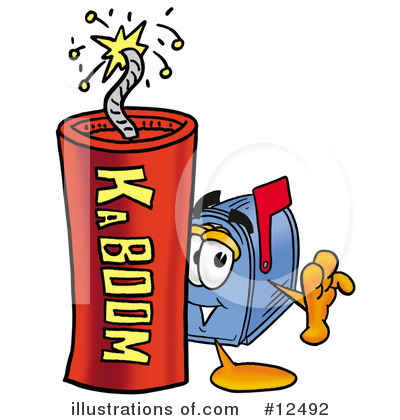 Mailbox Character Clipart #12492 by Toons4Biz