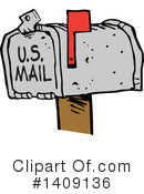 Mailbox Clipart #1409136 by Johnny Sajem