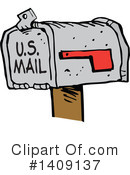 Mailbox Clipart #1409137 by Johnny Sajem