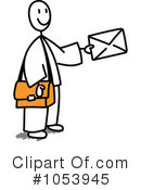 Mailman Clipart #1053945 by Frog974