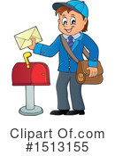 Mailman Clipart #1513155 by visekart