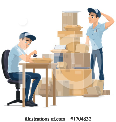 Mail Clipart #1704832 by Vector Tradition SM
