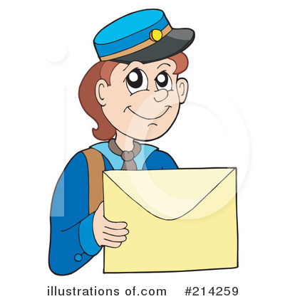 Mailman Clipart #214259 by visekart