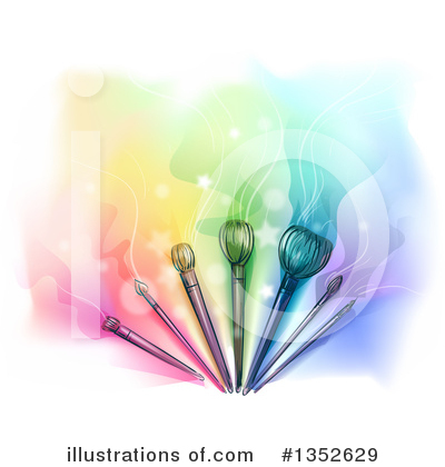 Royalty-Free (RF) Makeup Clipart Illustration by BNP Design Studio - Stock Sample #1352629