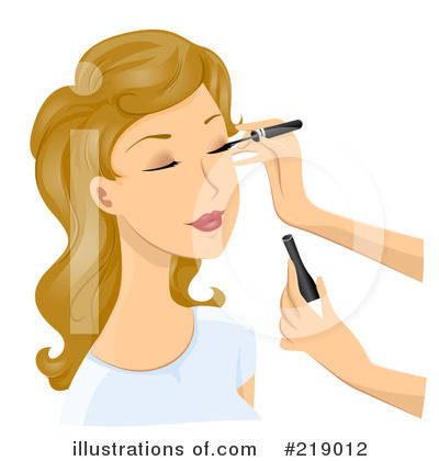 Royalty-Free (RF) Makeup Clipart Illustration by BNP Design Studio - Stock Sample #219012