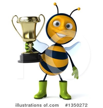 Male Bee Clipart #1350272 by Julos