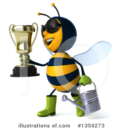Male Bee Clipart #1350273 by Julos
