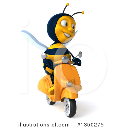 Male Bee Clipart #1350275 by Julos