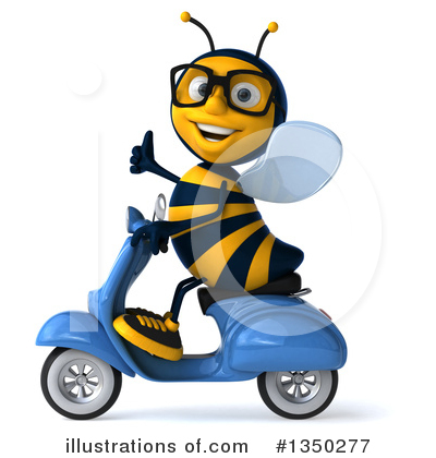 Male Bee Clipart #1350277 by Julos