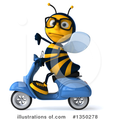 Male Bee Clipart #1350278 by Julos