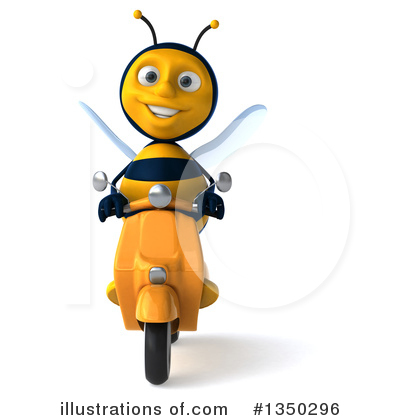 Male Bee Clipart #1350296 by Julos