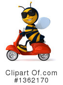 Male Bee Clipart #1362170 by Julos