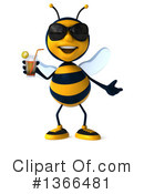 Male Bee Clipart #1366481 by Julos