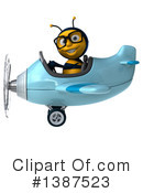 Male Bee Clipart #1387523 by Julos