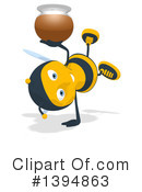Male Bee Clipart #1394863 by Julos