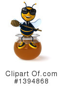 Male Bee Clipart #1394868 by Julos