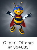 Male Bee Clipart #1394883 by Julos
