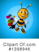 Male Bee Clipart #1398946 by Julos