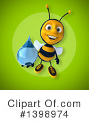 Male Bee Clipart #1398974 by Julos