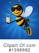 Male Bee Clipart #1398982 by Julos