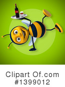 Male Bee Clipart #1399012 by Julos